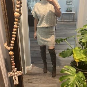 Express sweater skirt set